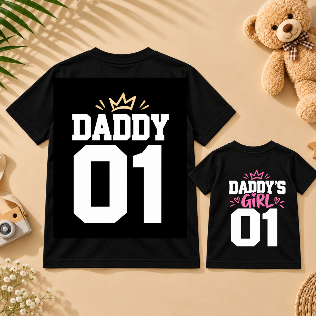 Daddy & Daughter 01 Matching T-Shirt Combo