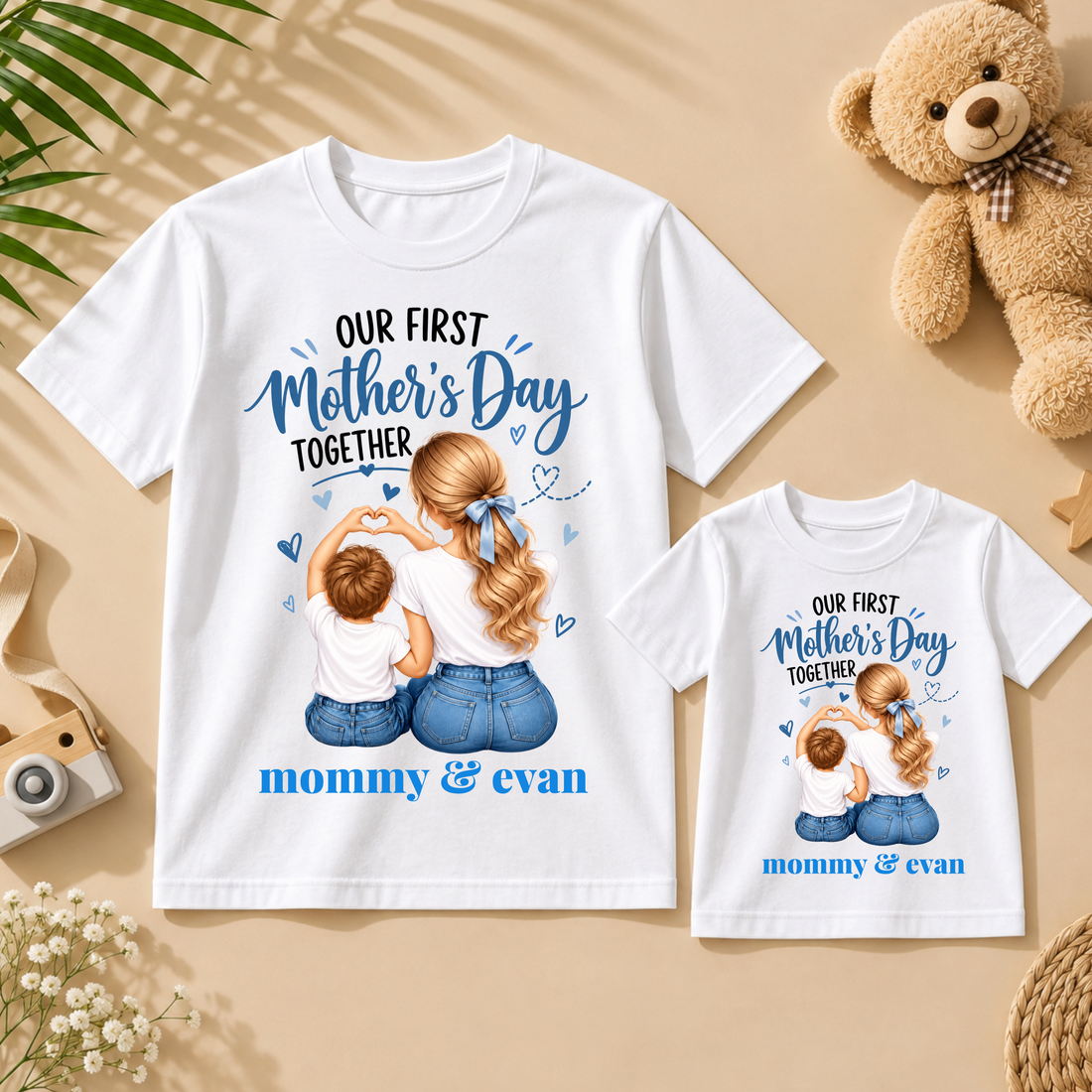Our First Mother’s Day Matching T-Shirt Combo – Mommy & Son