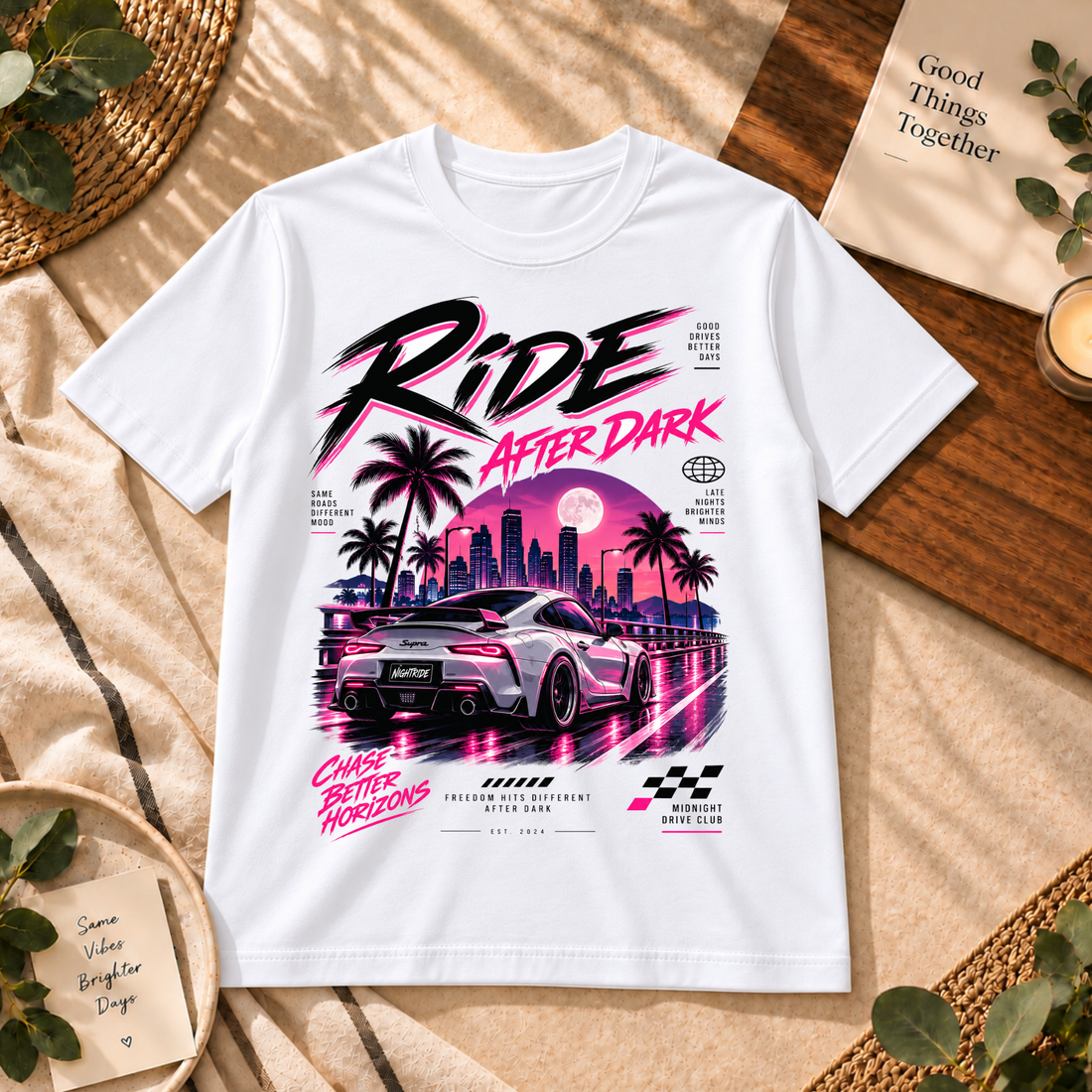 Ride After Dark Graphic T-Shirt