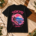 Tokyo Sakura Japan Graphic T-Shirt – White