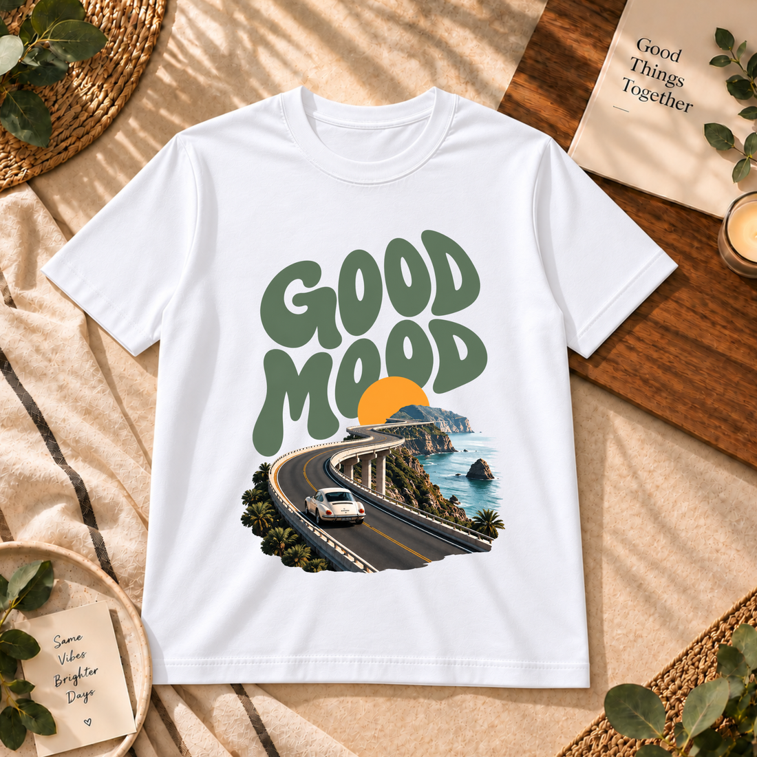 Good Mood Travel Graphic T-Shirt