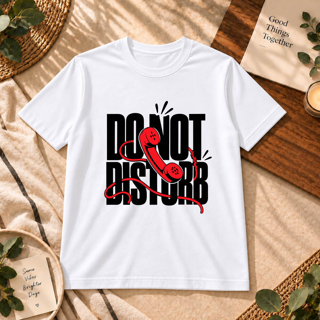 Do Not Disturb Telephone Graphic Tee