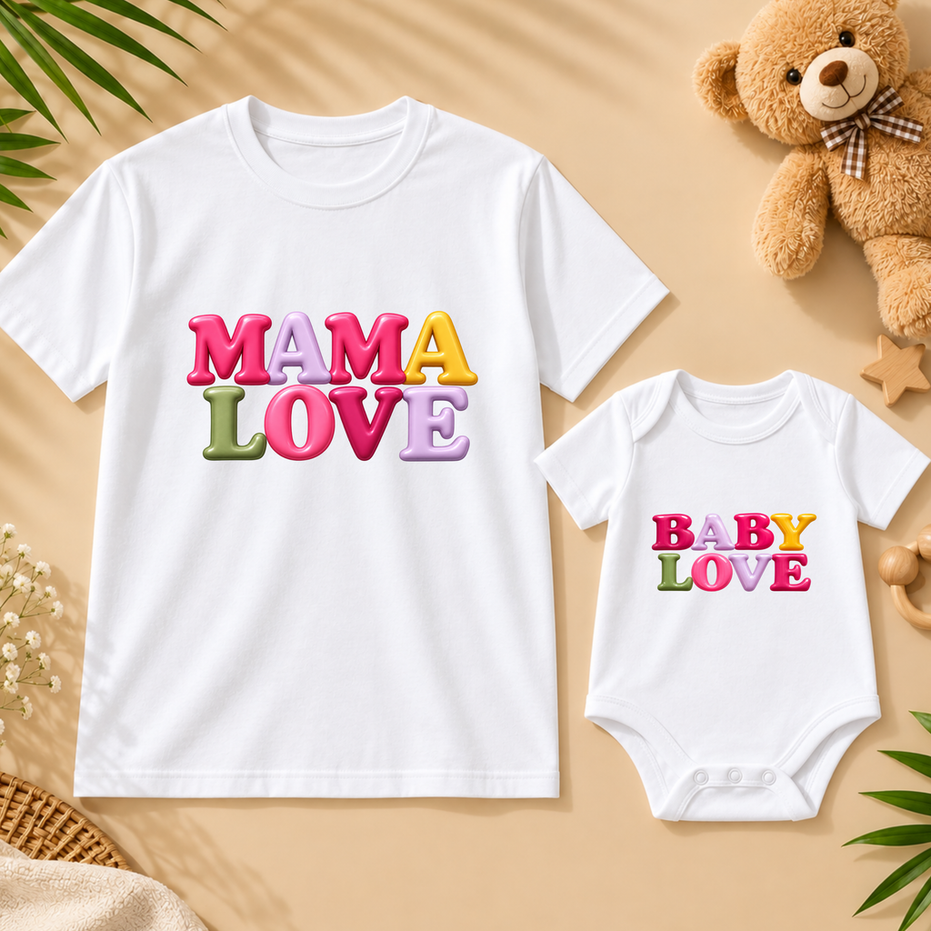 💕 MAMA & BABY LOVE MATCHING DUO