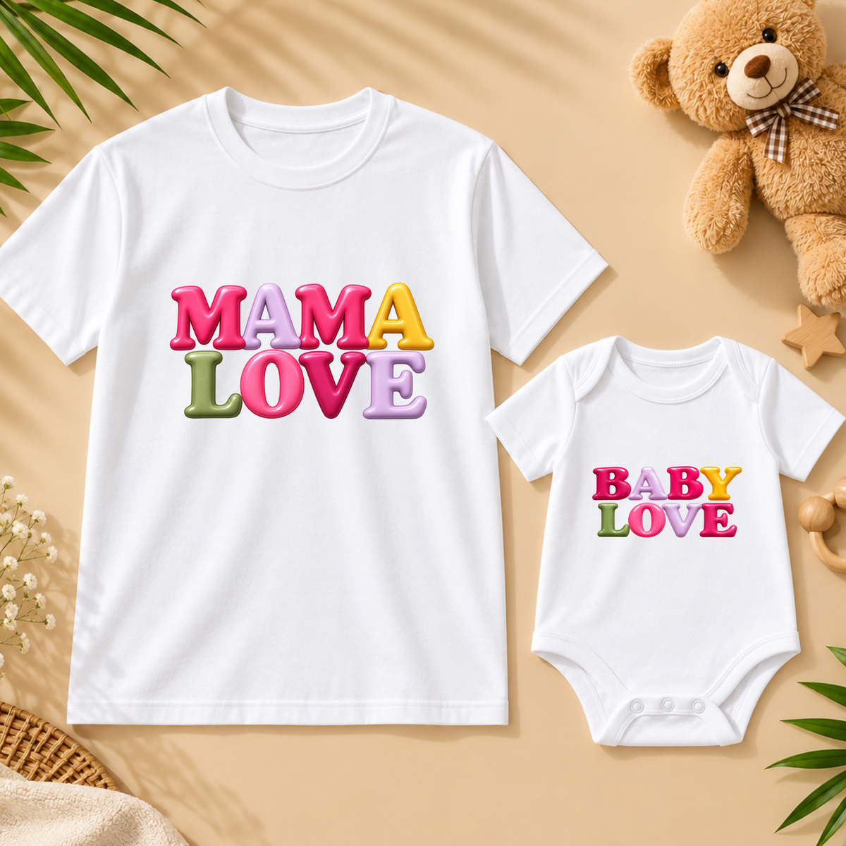 💕 MAMA & BABY LOVE MATCHING DUO