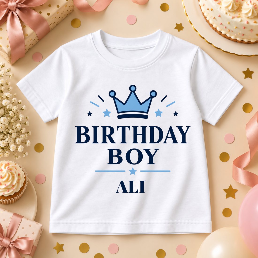 Personalized Birthday Hero T-Shirt