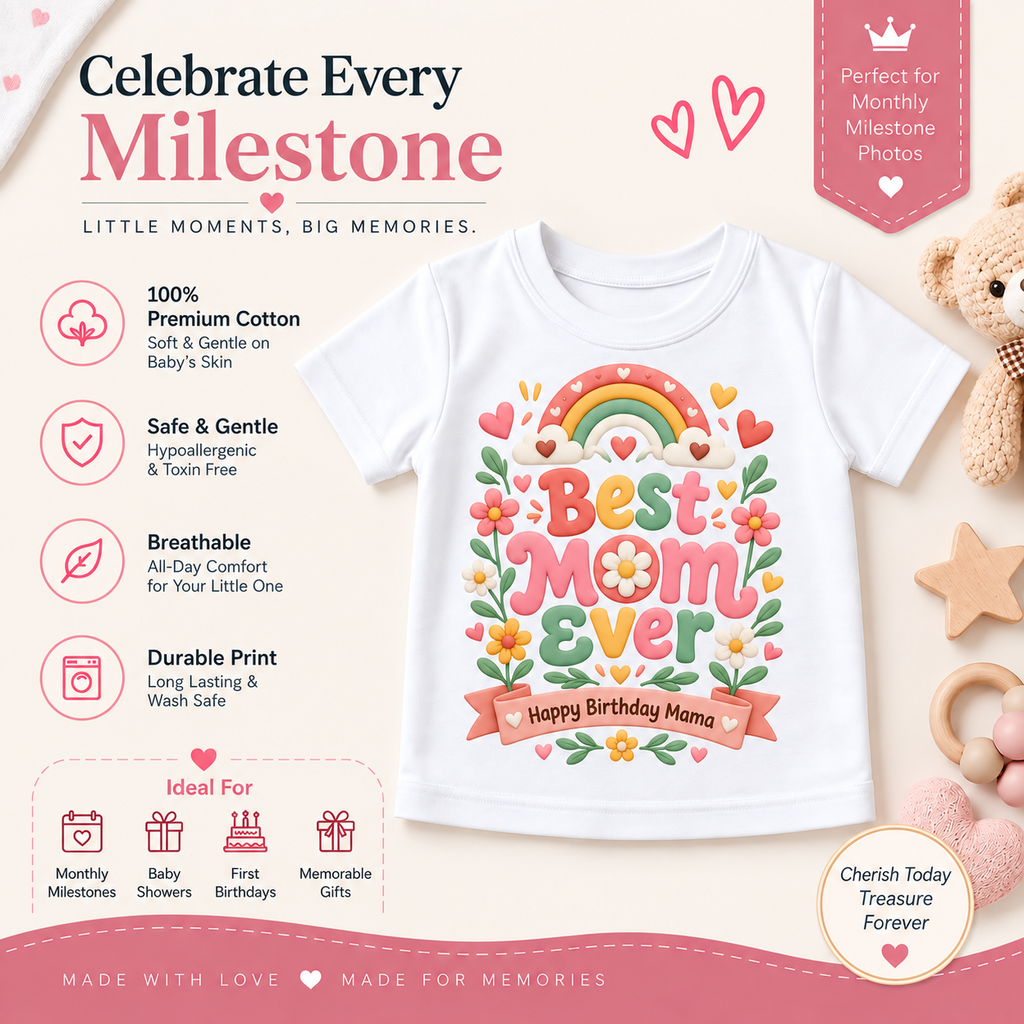 Best Mom Ever Kids T-Shirt