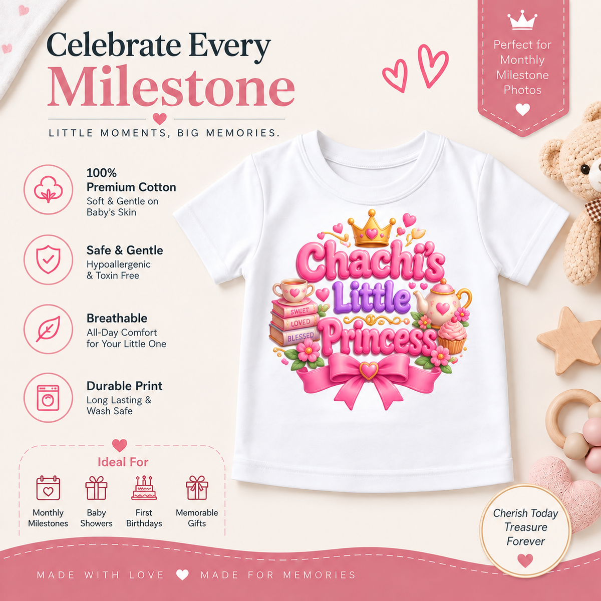 Chachi’s Little Princess Kids T-Shirt