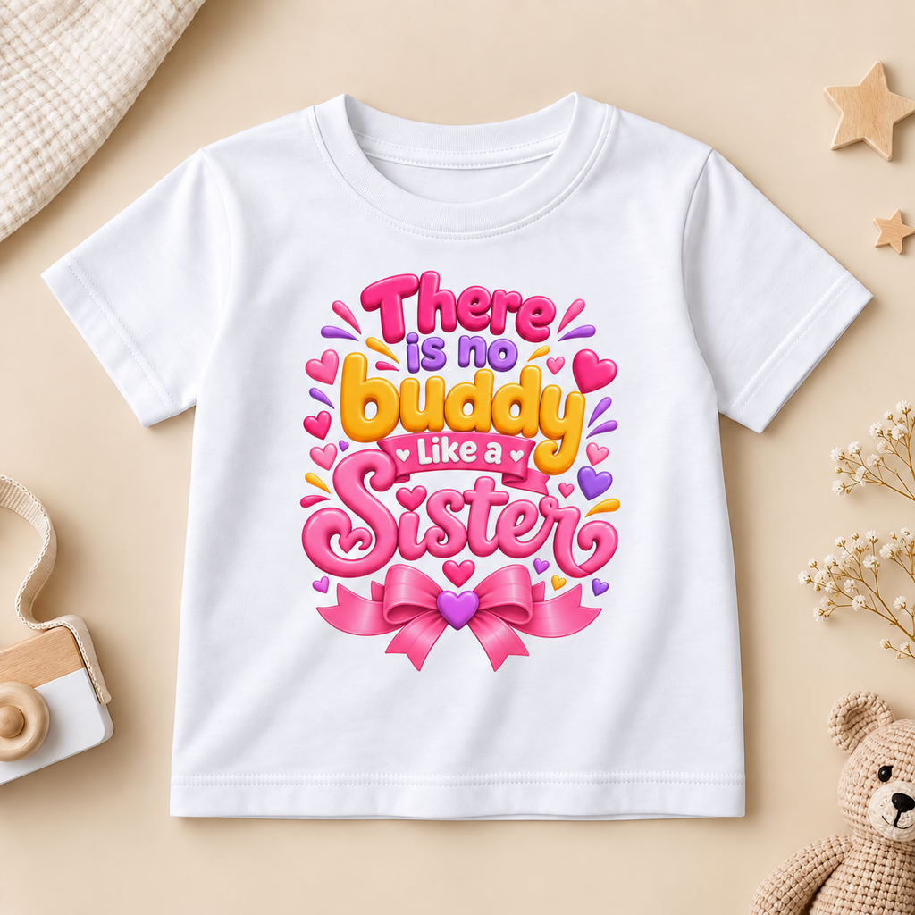 BUDDY FOR LIFE SISTER T-SHIRT