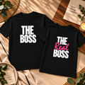 THE BOSS & THE REAL BOSS – COUPLE T-SHIRT