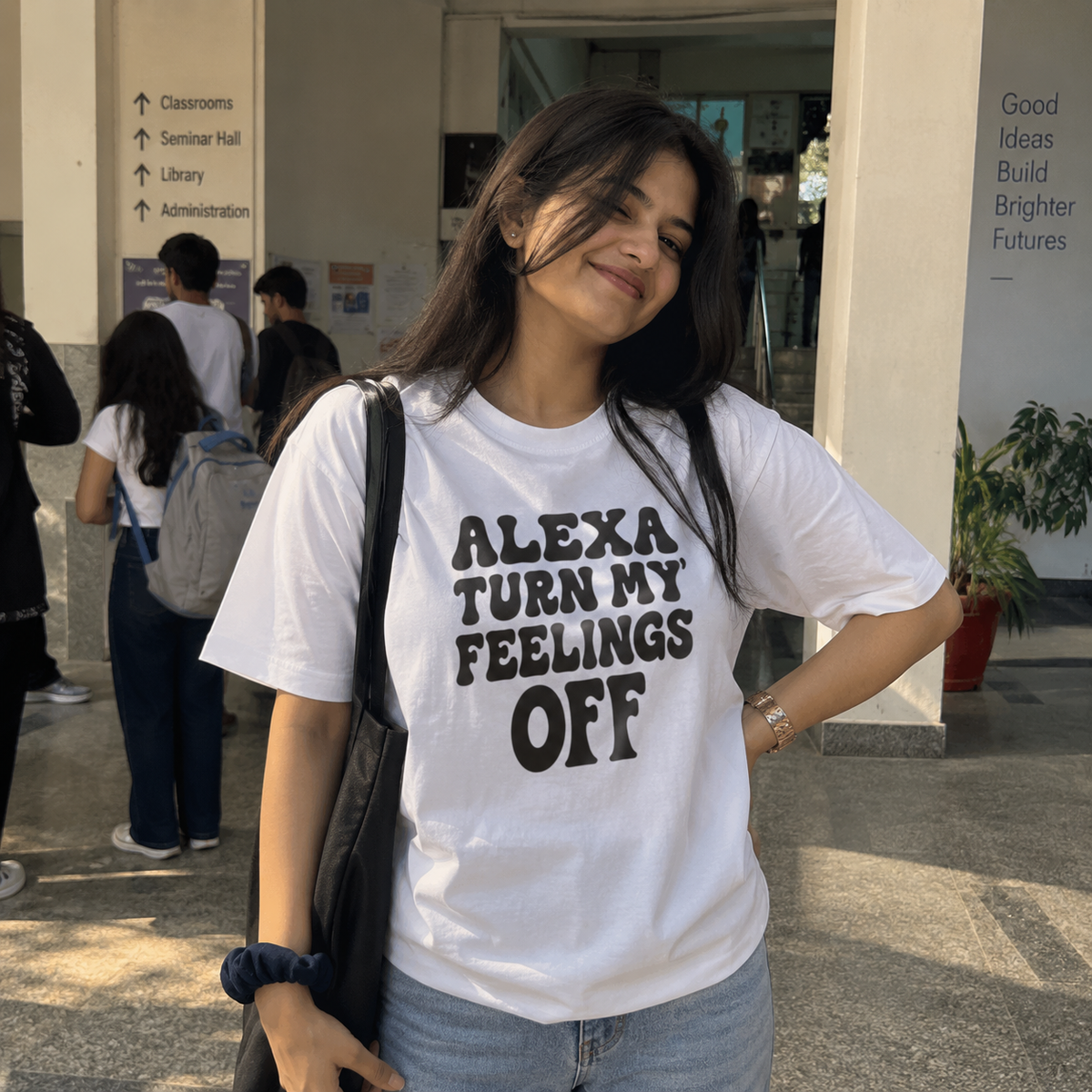 ALEXA, TURN MY FEELINGS OFF – UNISEX GRAPHIC T-SHIRT 🖤