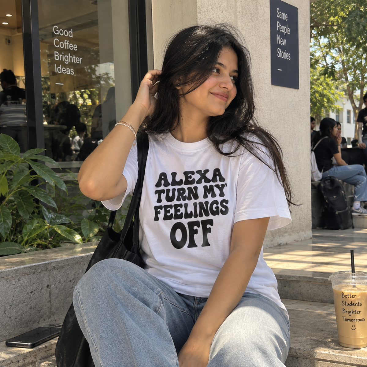 ALEXA, TURN MY FEELINGS OFF – UNISEX GRAPHIC T-SHIRT 🖤
