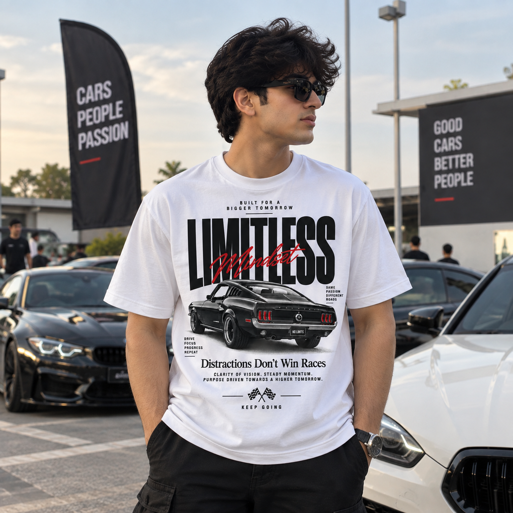 Limitless Mindset Graphic T-Shirt Premium Streetwear