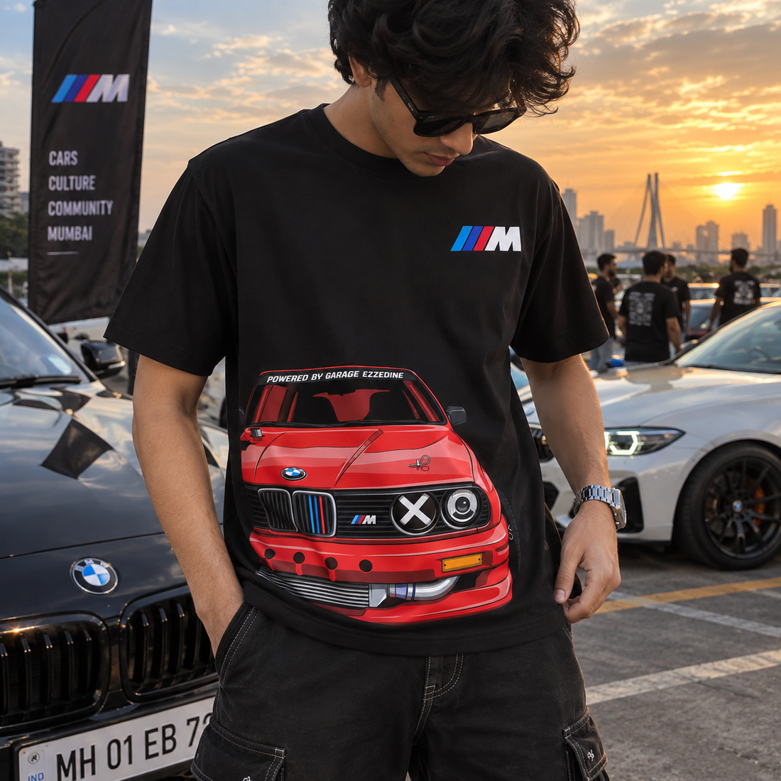 Classic Red Racer Graphic T-Shirt