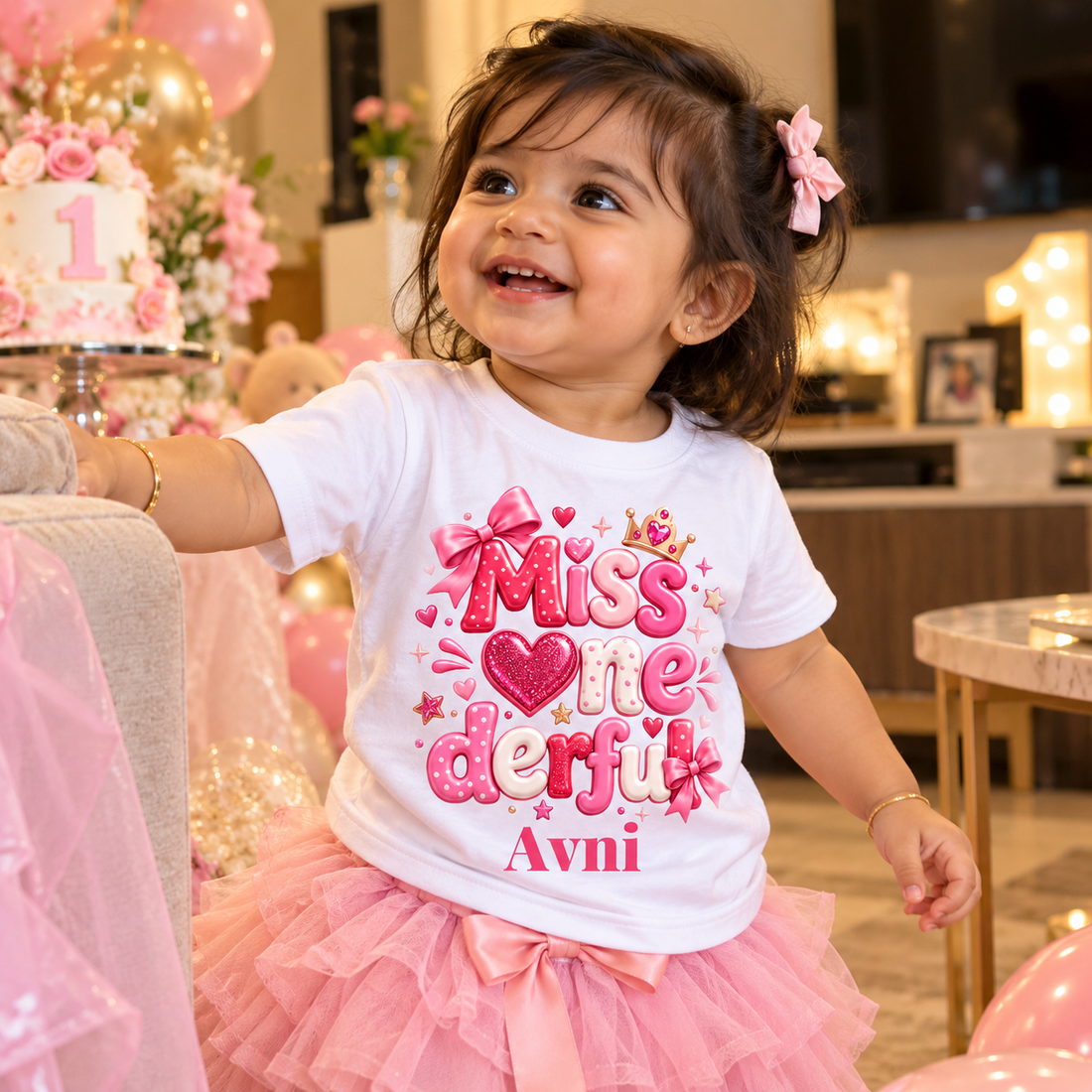 Personalized Birthday Rose T-Shirt