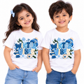 Snowflake & Winter Vibes Printed T-Shirt