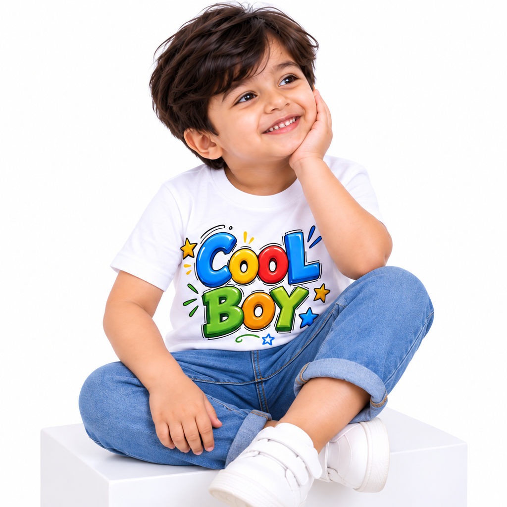 Cool Boy Premium Kids T-Shirt
