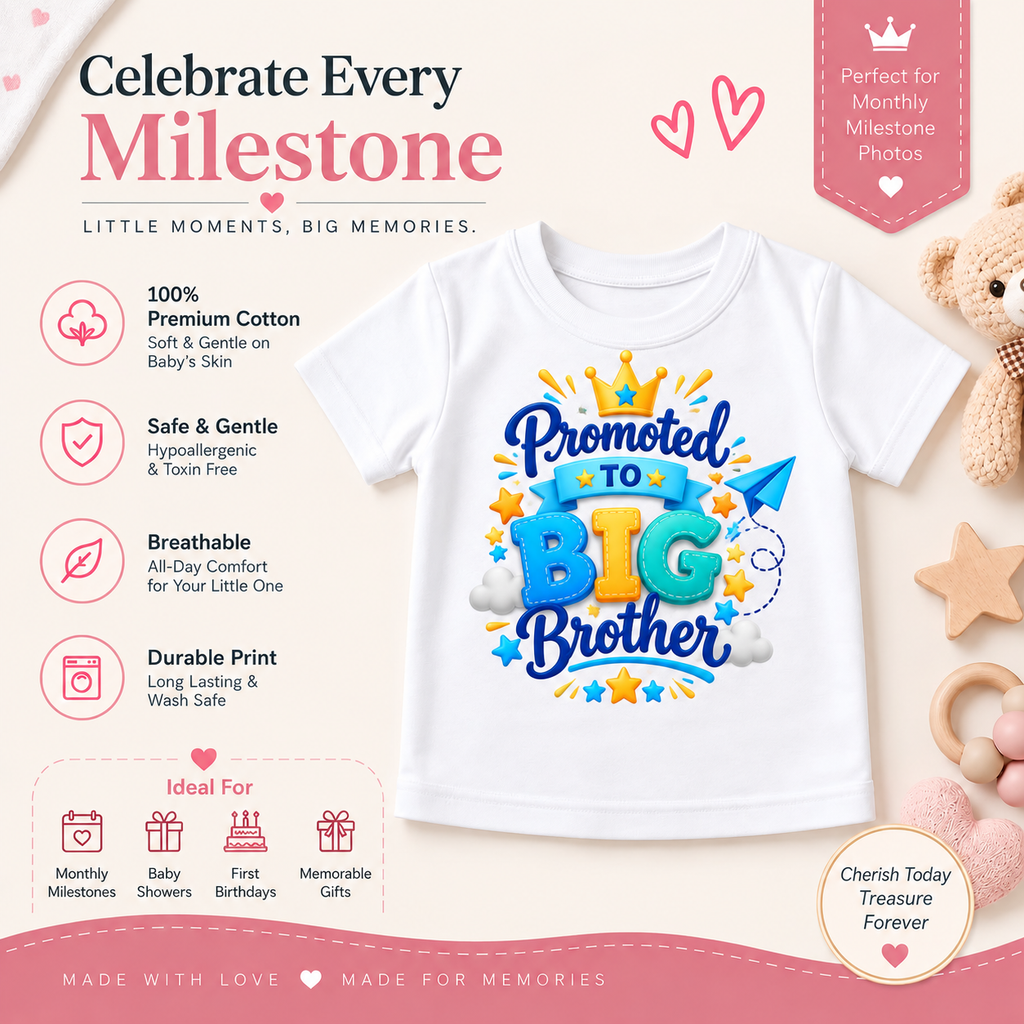 Big Brother Celebration Kids T-Shirt