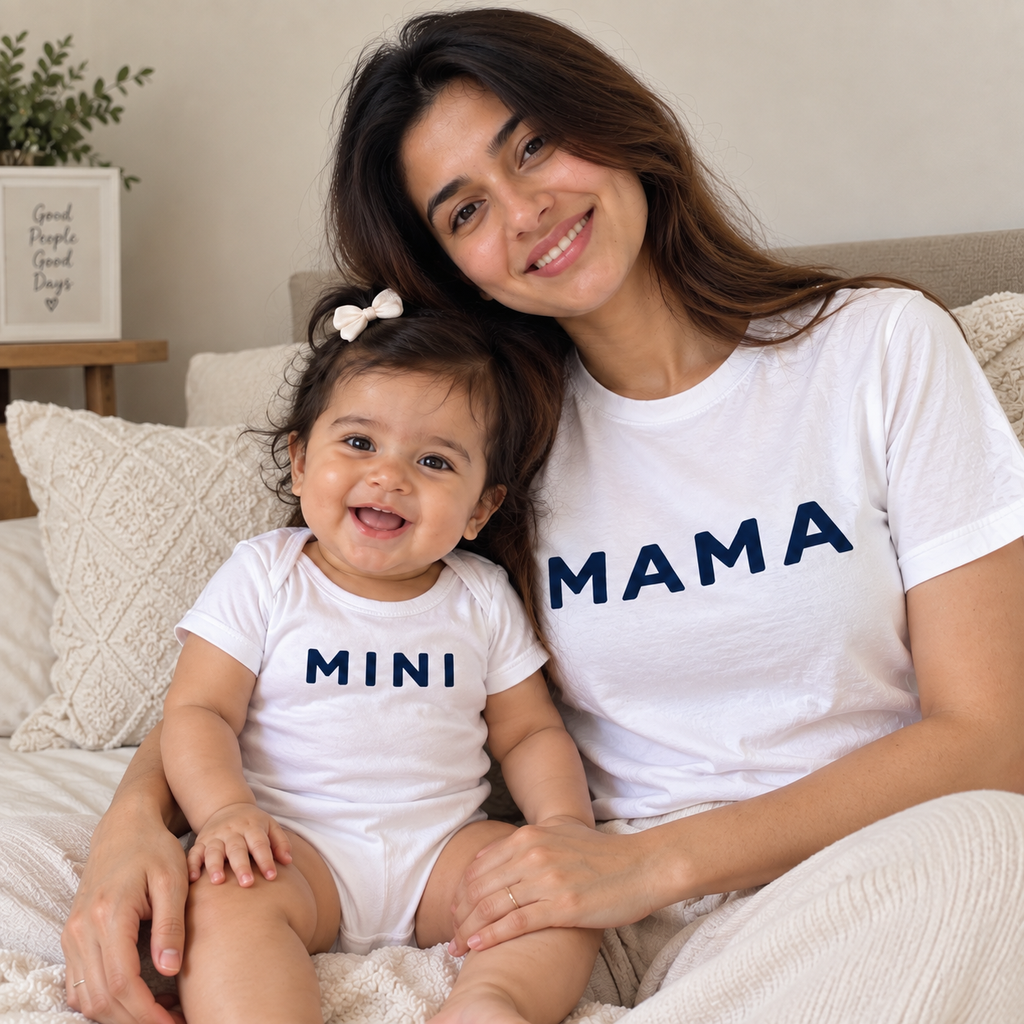 🤍 MAMA & MINI MATCHING DUO