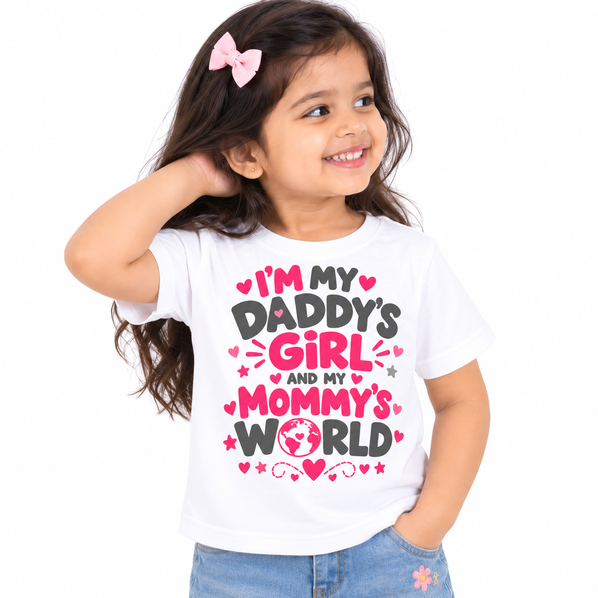 Daddy’s Girl & Mommy’s World T-Shirt