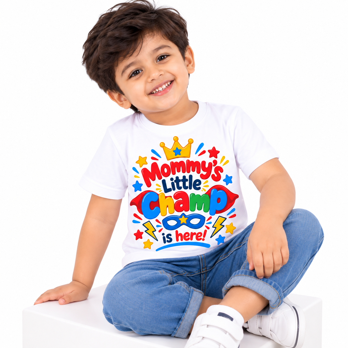 Mommy’s Little Champ Kids T-Shirt
