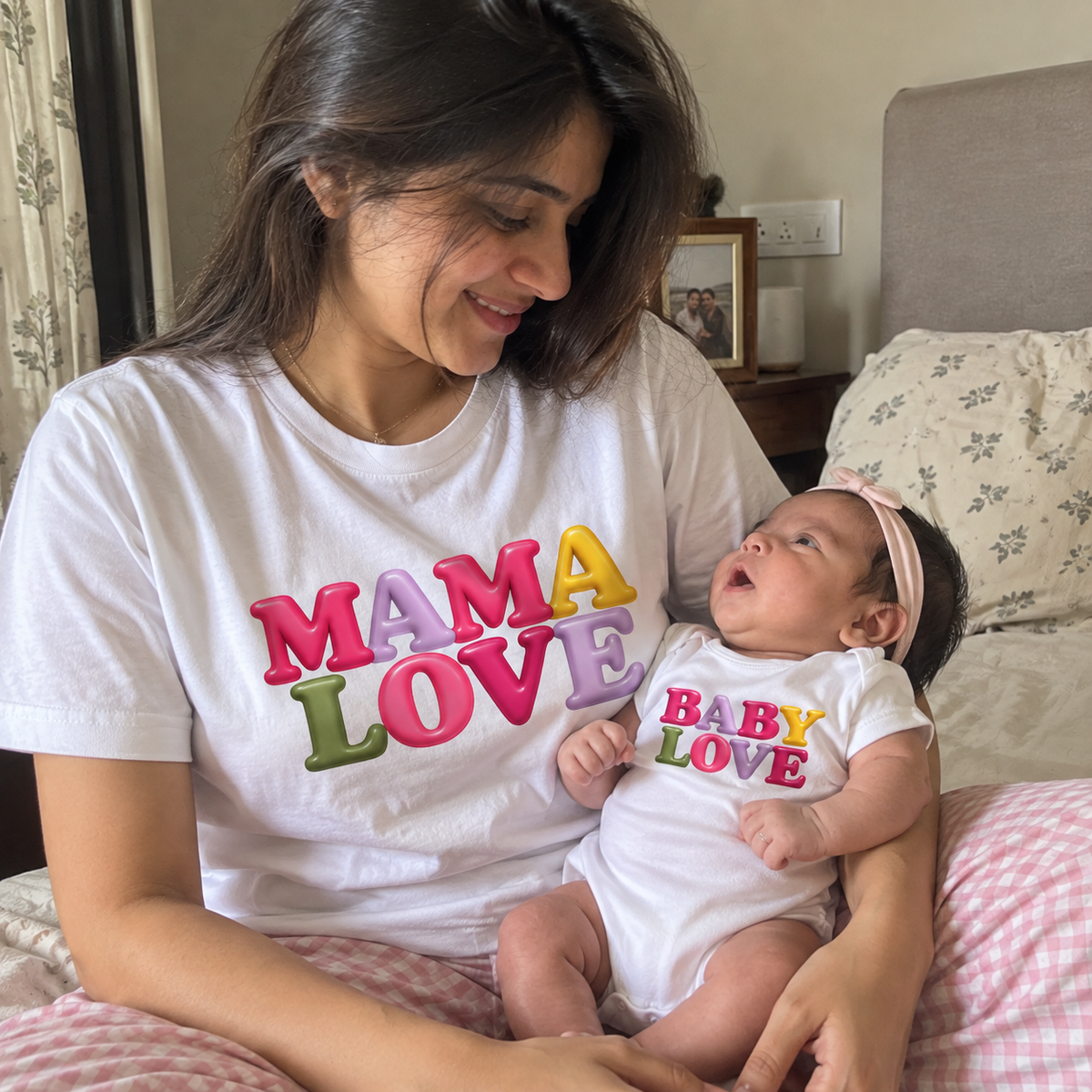 💕 MAMA & BABY LOVE MATCHING DUO