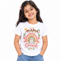 Mama Happy Birthday Rainbow Kids T-Shirt