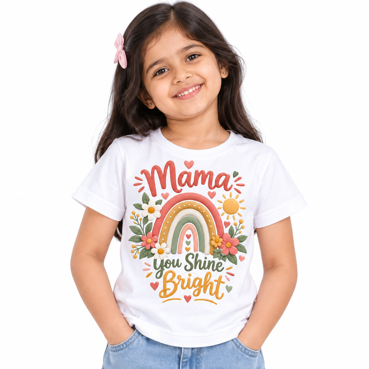 Mama You Shine Bright Kids T-Shirt