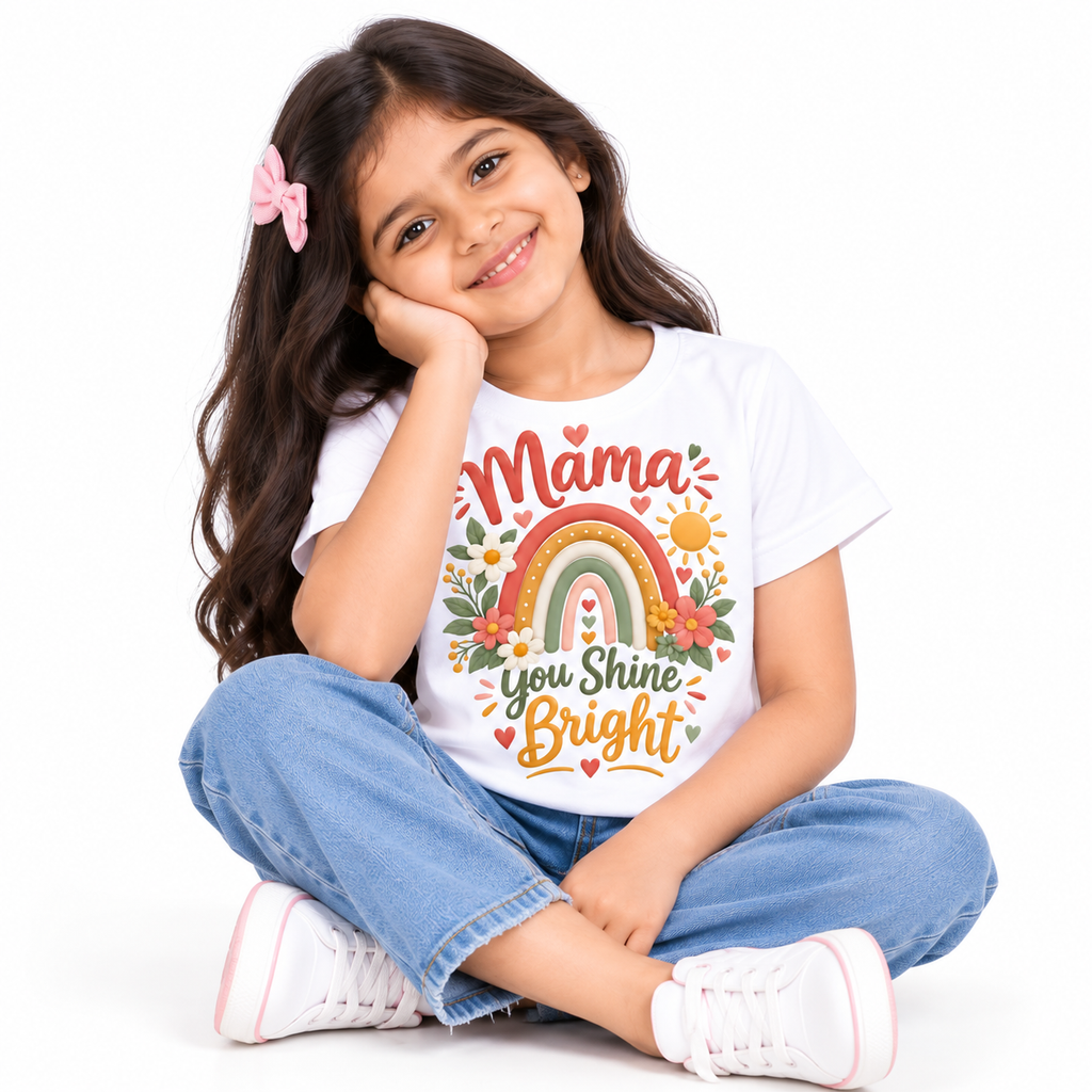 Mama You Shine Bright Kids T-Shirt