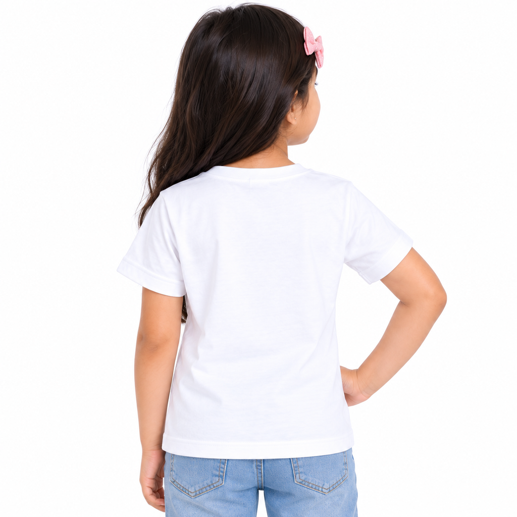 BIG SISTER FLORAL CELEBRATION KIDS T-SHIRT