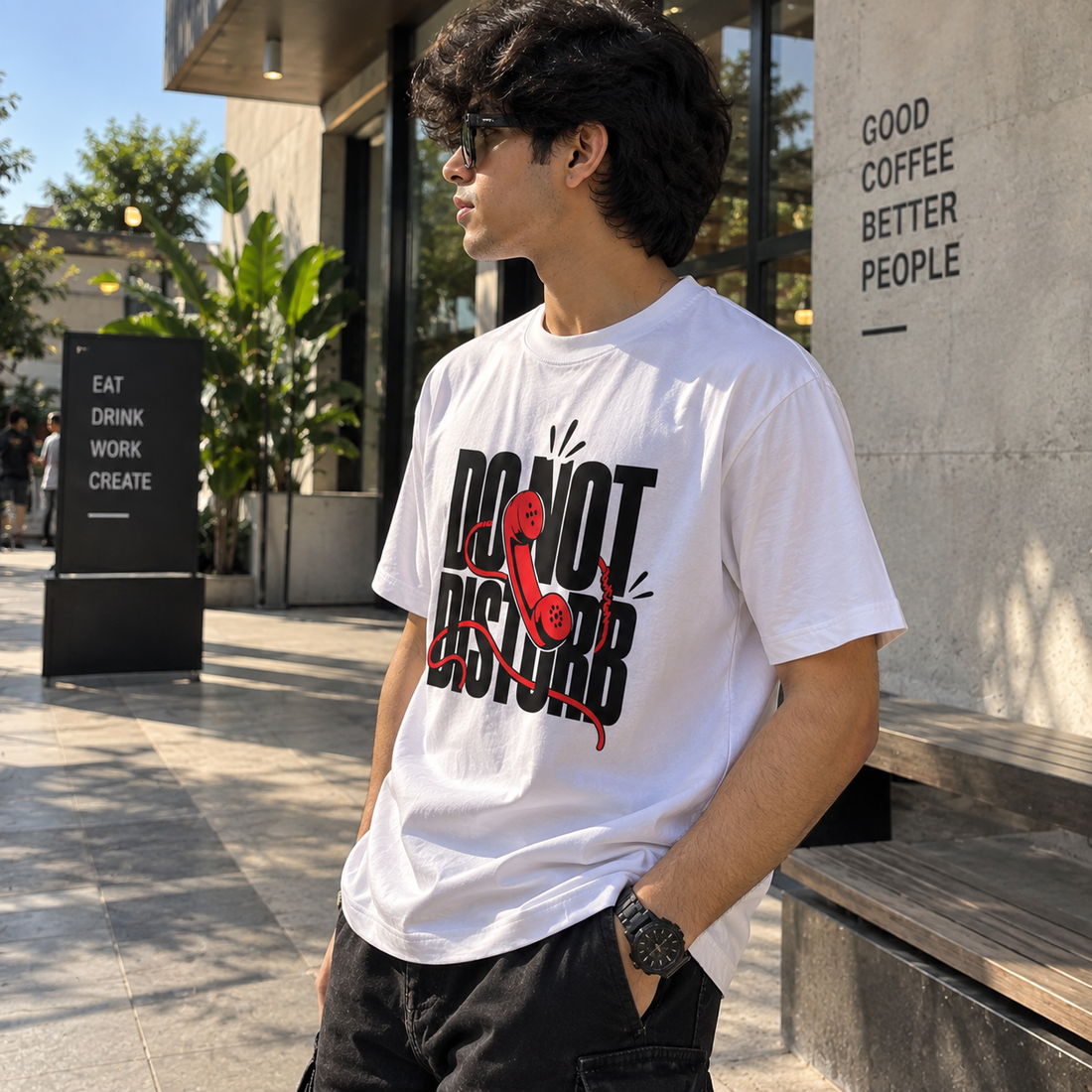 Do Not Disturb Telephone Graphic Tee