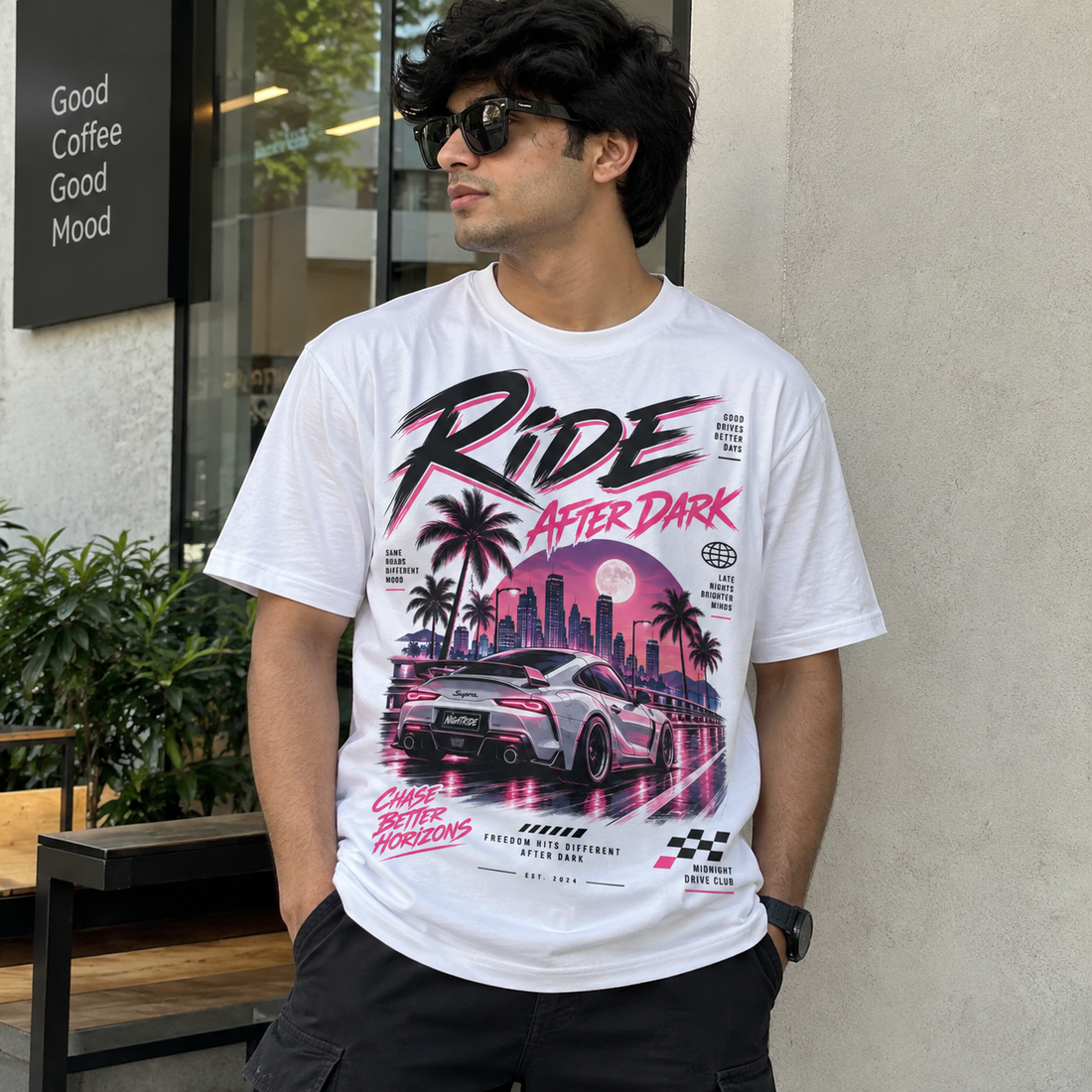 Ride After Dark Graphic T-Shirt
