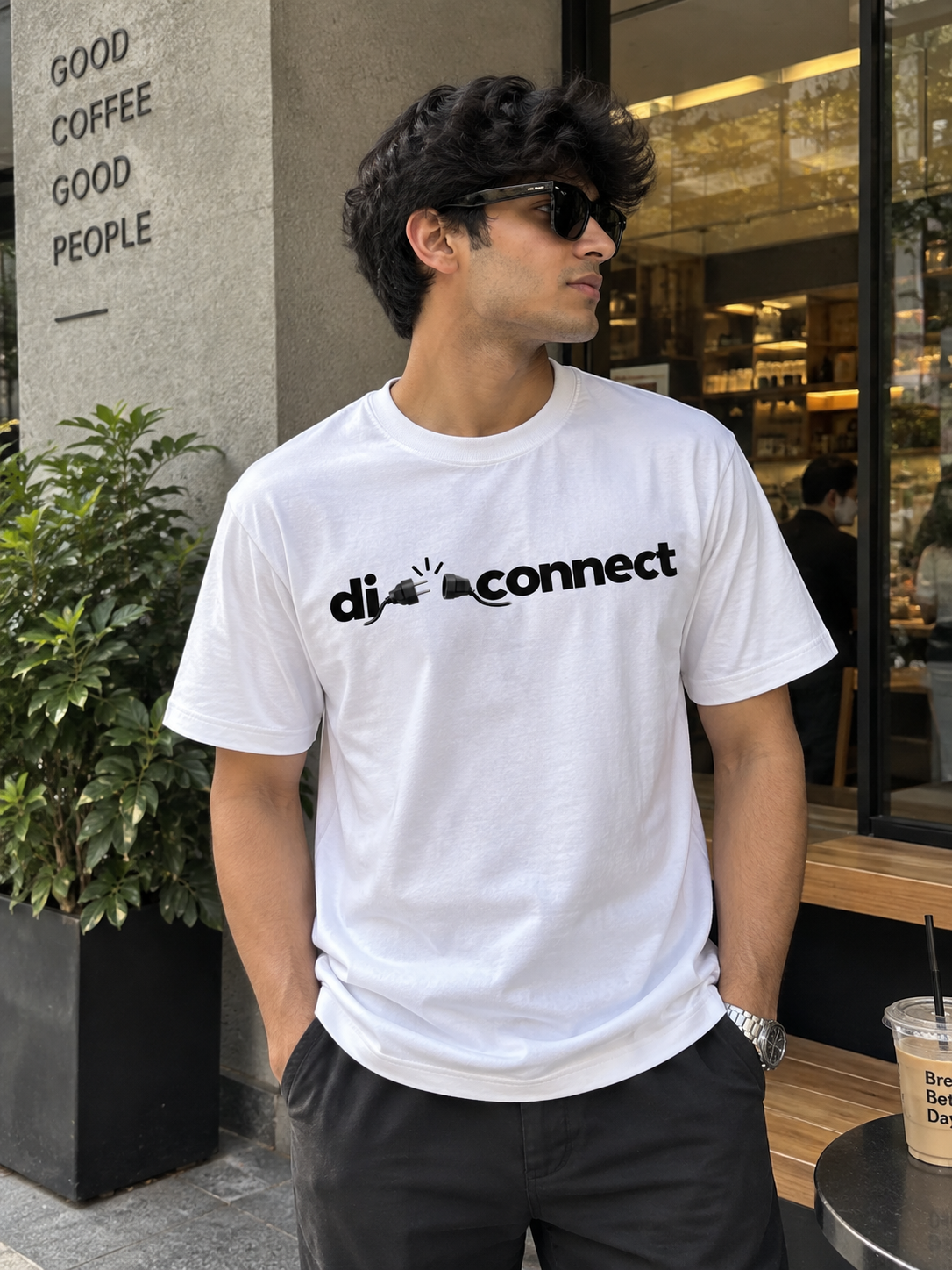 DJ Connect Music Graphic T-Shirt