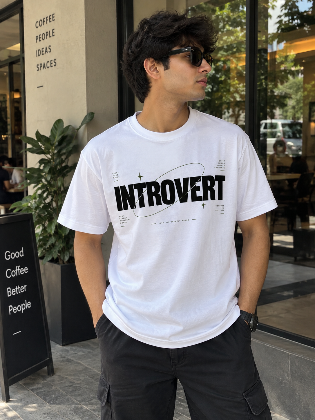 Introvert Mindset Graphic T-Shirt