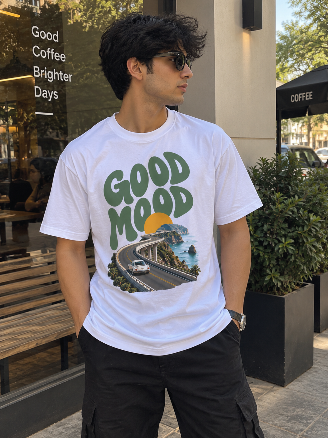 Good Mood Travel Graphic T-Shirt