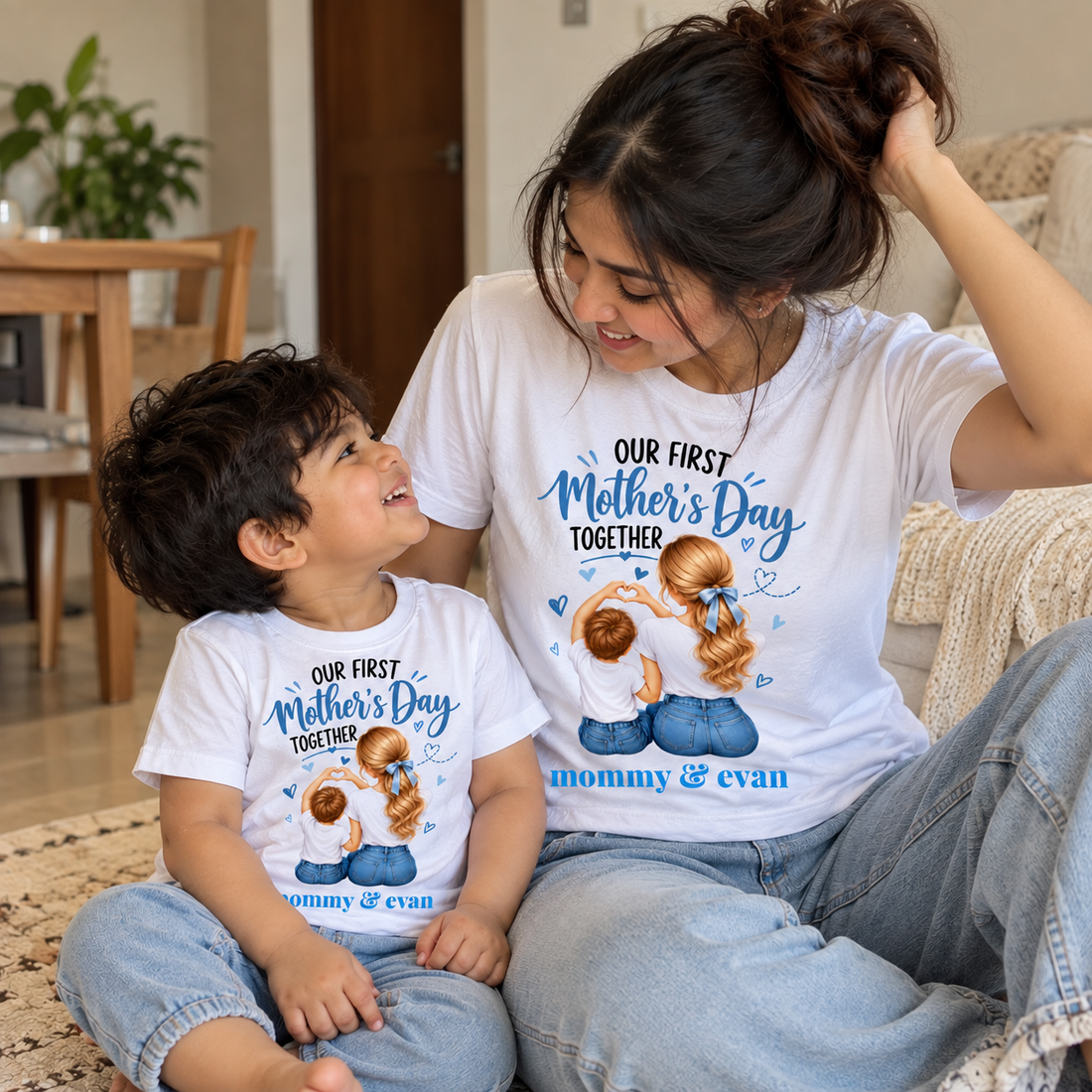 Our First Mother’s Day Matching T-Shirt Combo – Mommy & Son