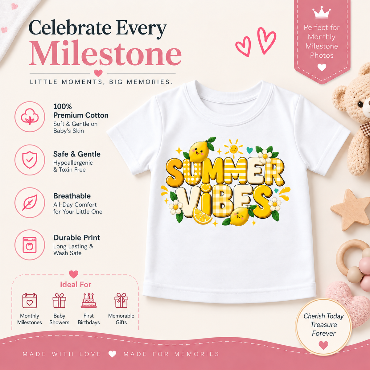 Little Sunshine Lemon T-Shirt