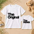 The Original & The Remix – Family Matching T-Shirt Combo